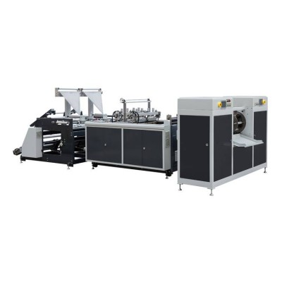 Fully Automatic Plastic Coreless Rolling Perforated Star Sealing Garbage Bag Making Machine On Roll